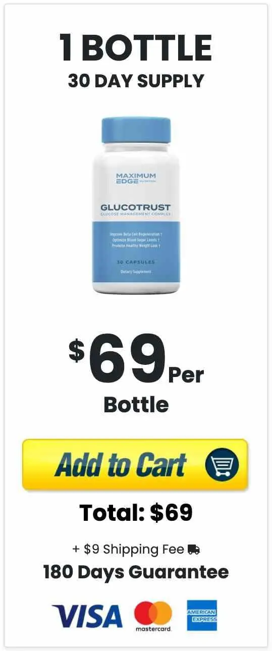 glucotrust - 1 Bottle Pack
